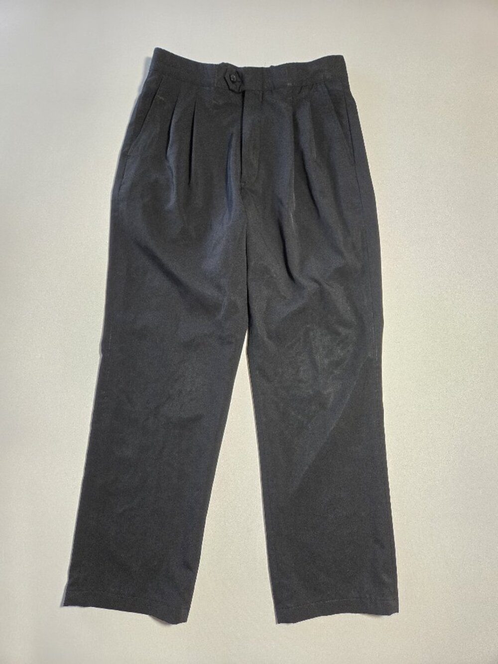 SMITTY Men Officials Umpire Referee Pants Size 32 Black Pleated Western Pocket